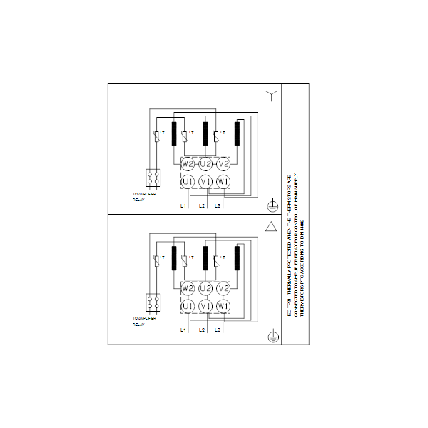 Вертикальный многоступенчатый центробежный насос Grundfos CR 32-3 A-F-A-E-HQQE артикул 96122011 – схема подключения